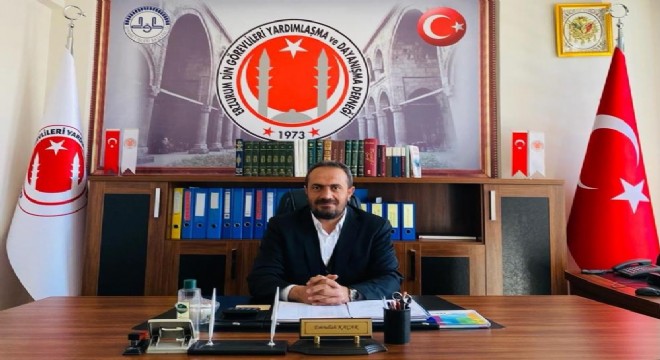 Erzurum Din Görevlileri yeniden Emrullah Kaçar dedi